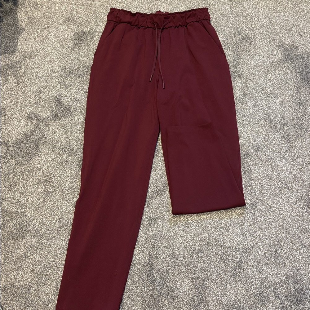 Lululemon Burgundy Pants
